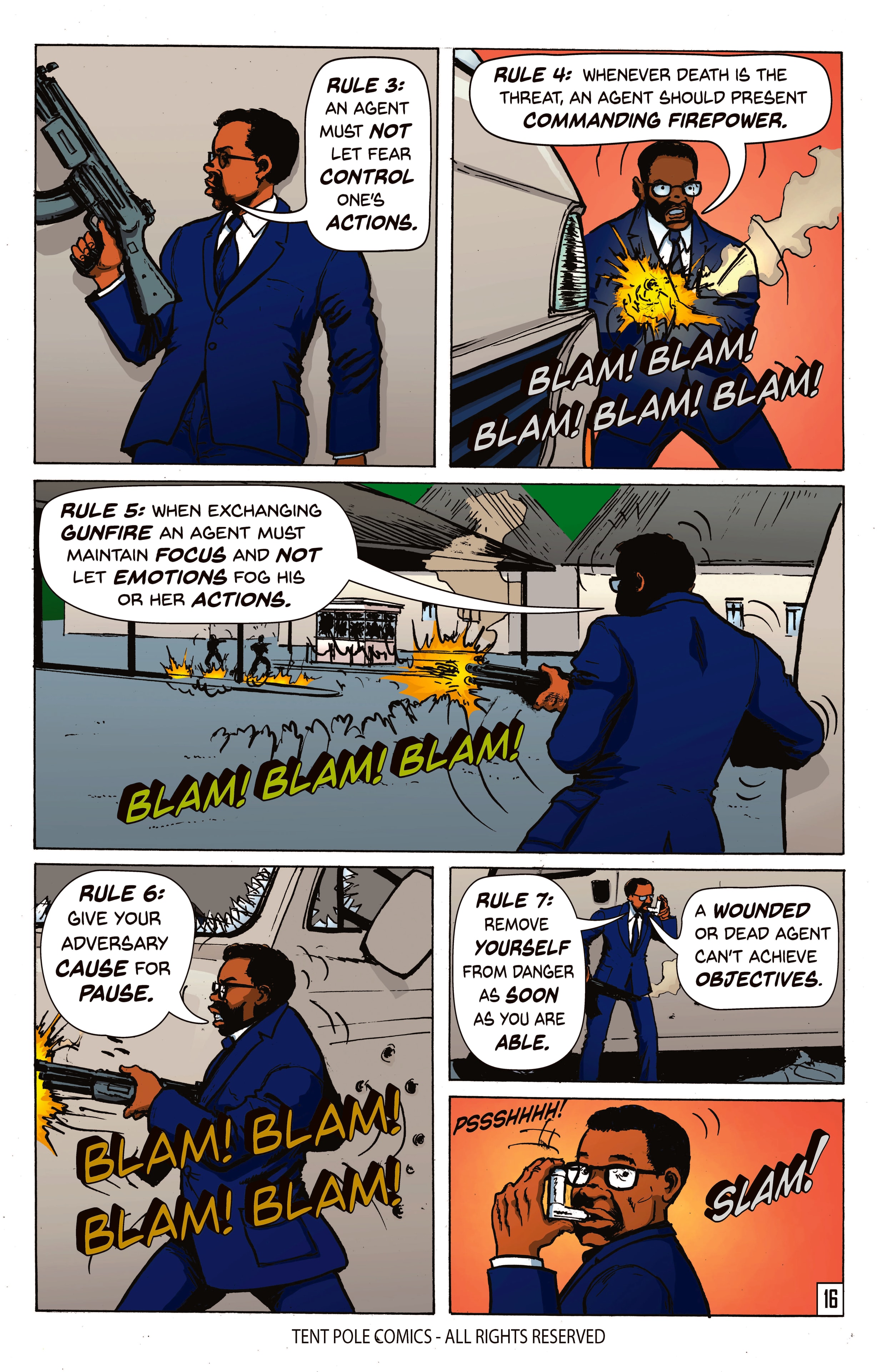 FBI Man — Page 16 interior art