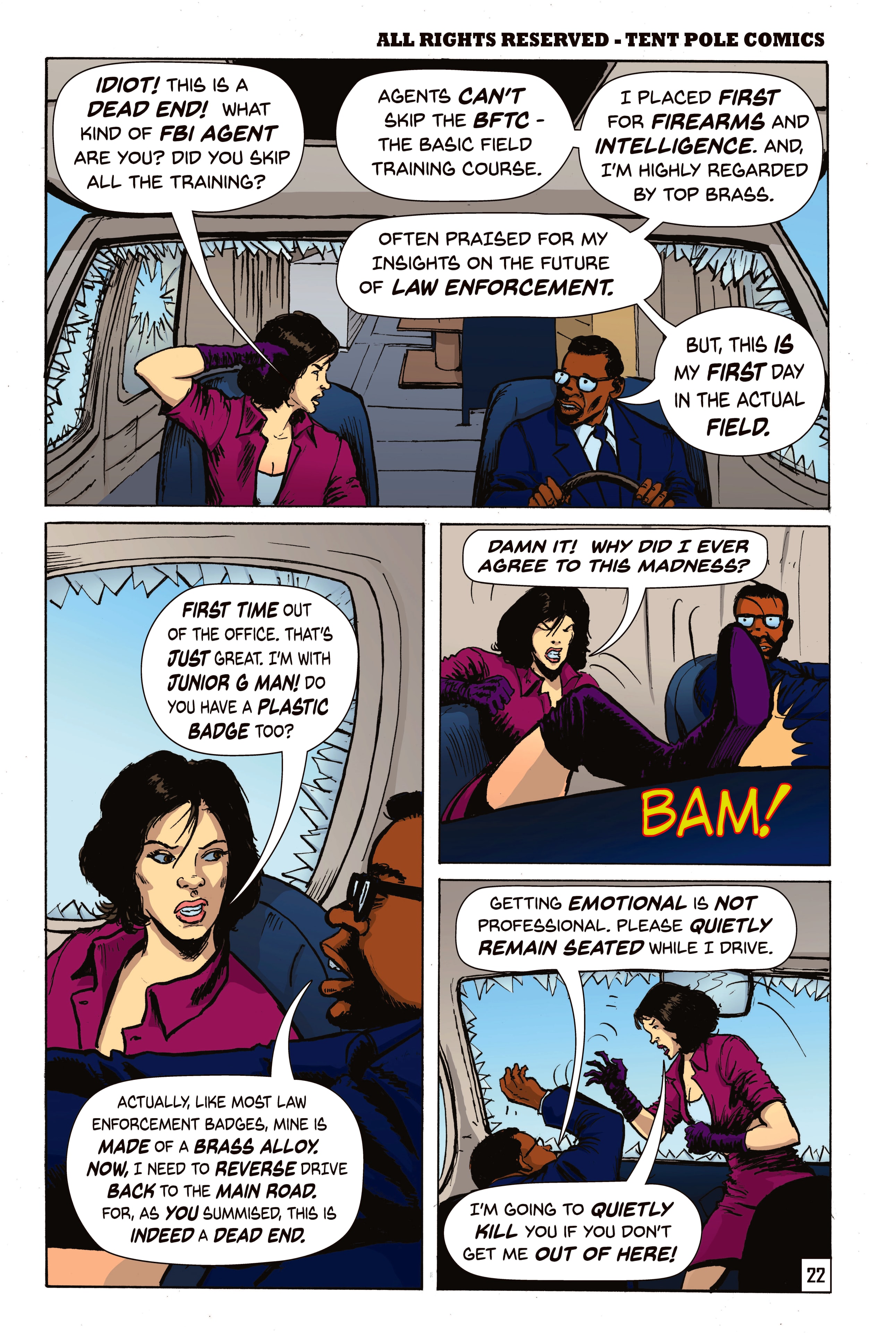 FBI Man — Page 22 interior art