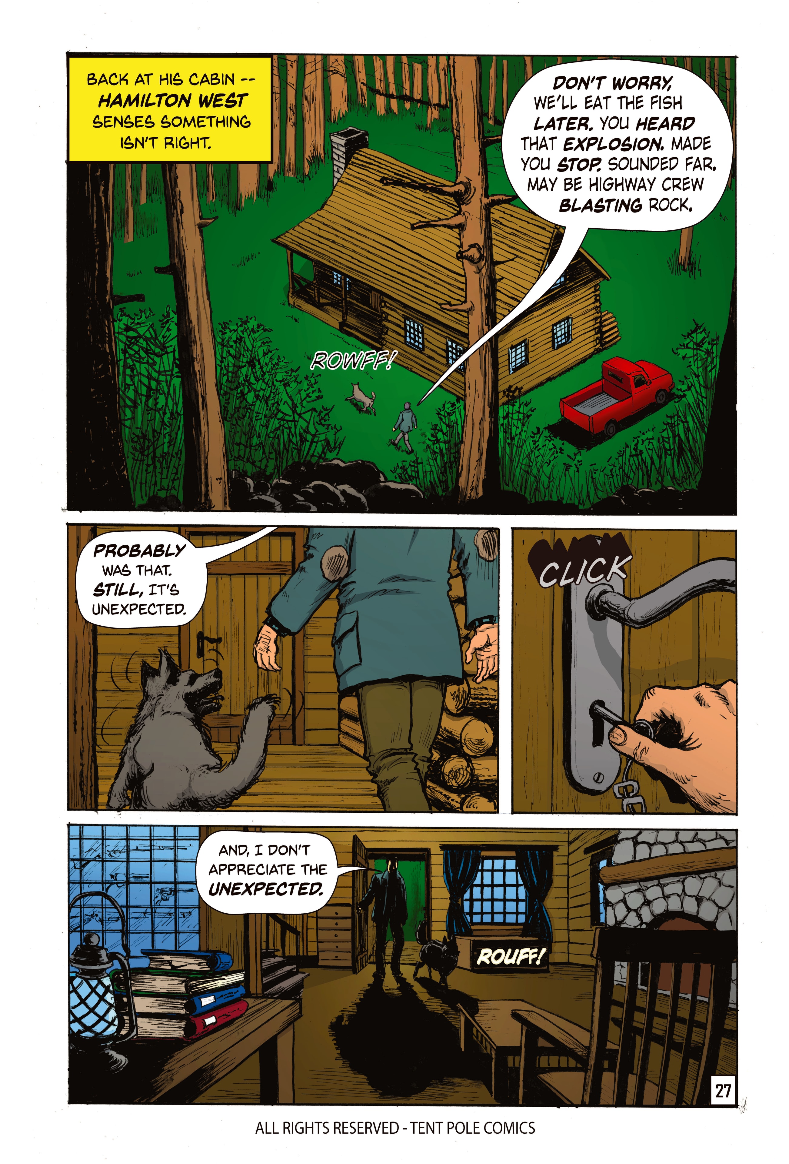 FBI Man — Page 27 interior art