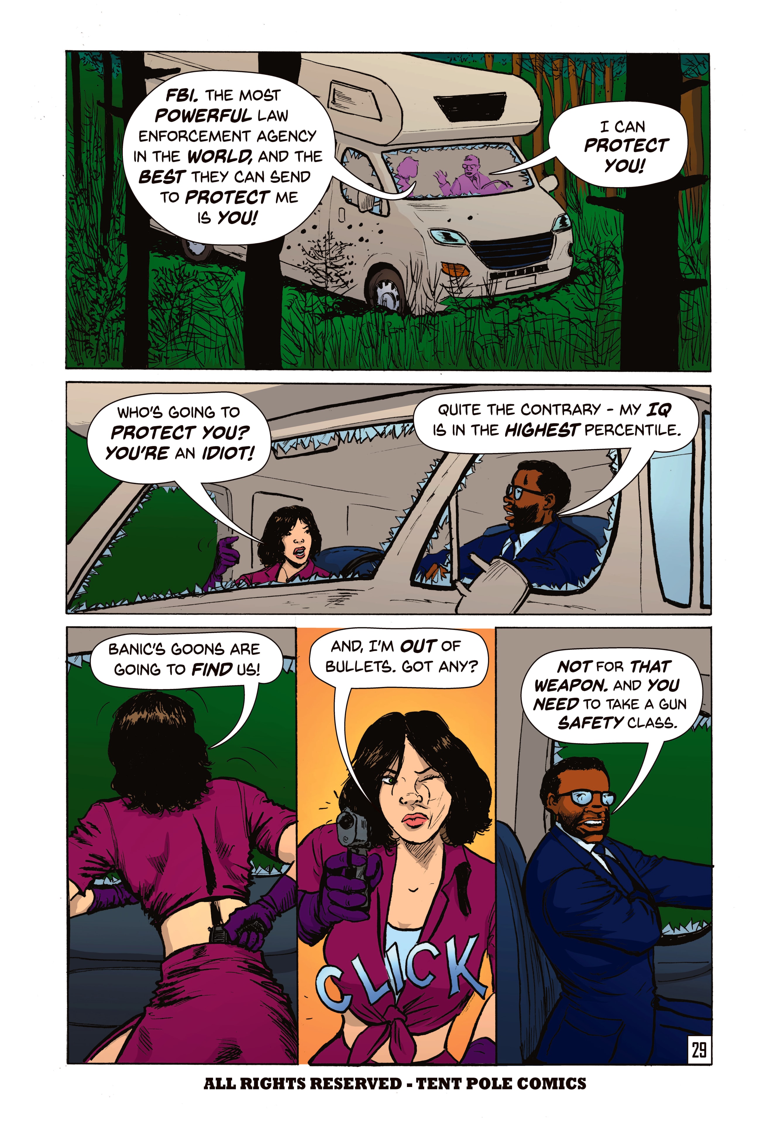 FBI Man — Page 29 interior art