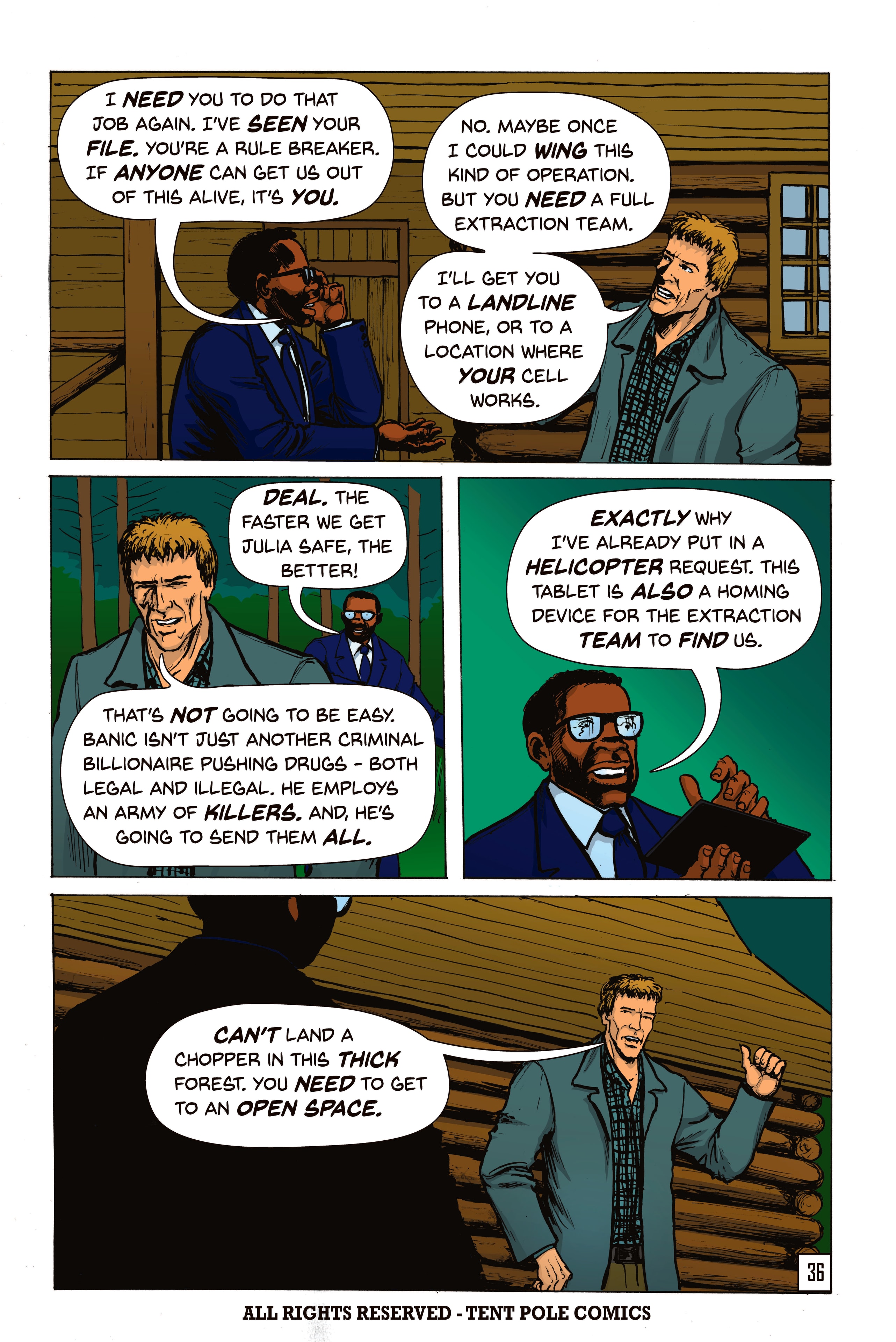 FBI Man — Page 36 interior art