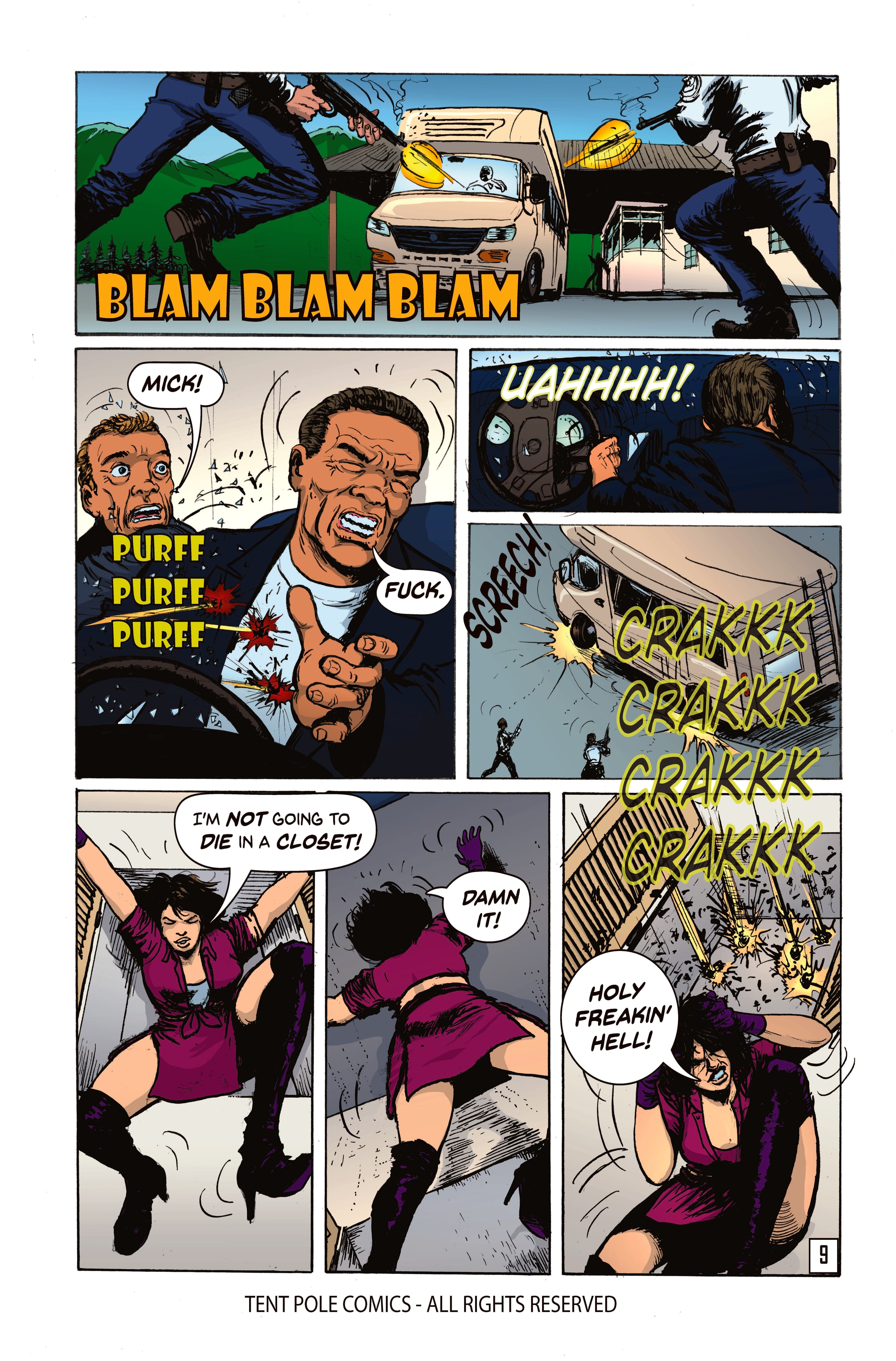 FBI Man — Page 9 interior art
