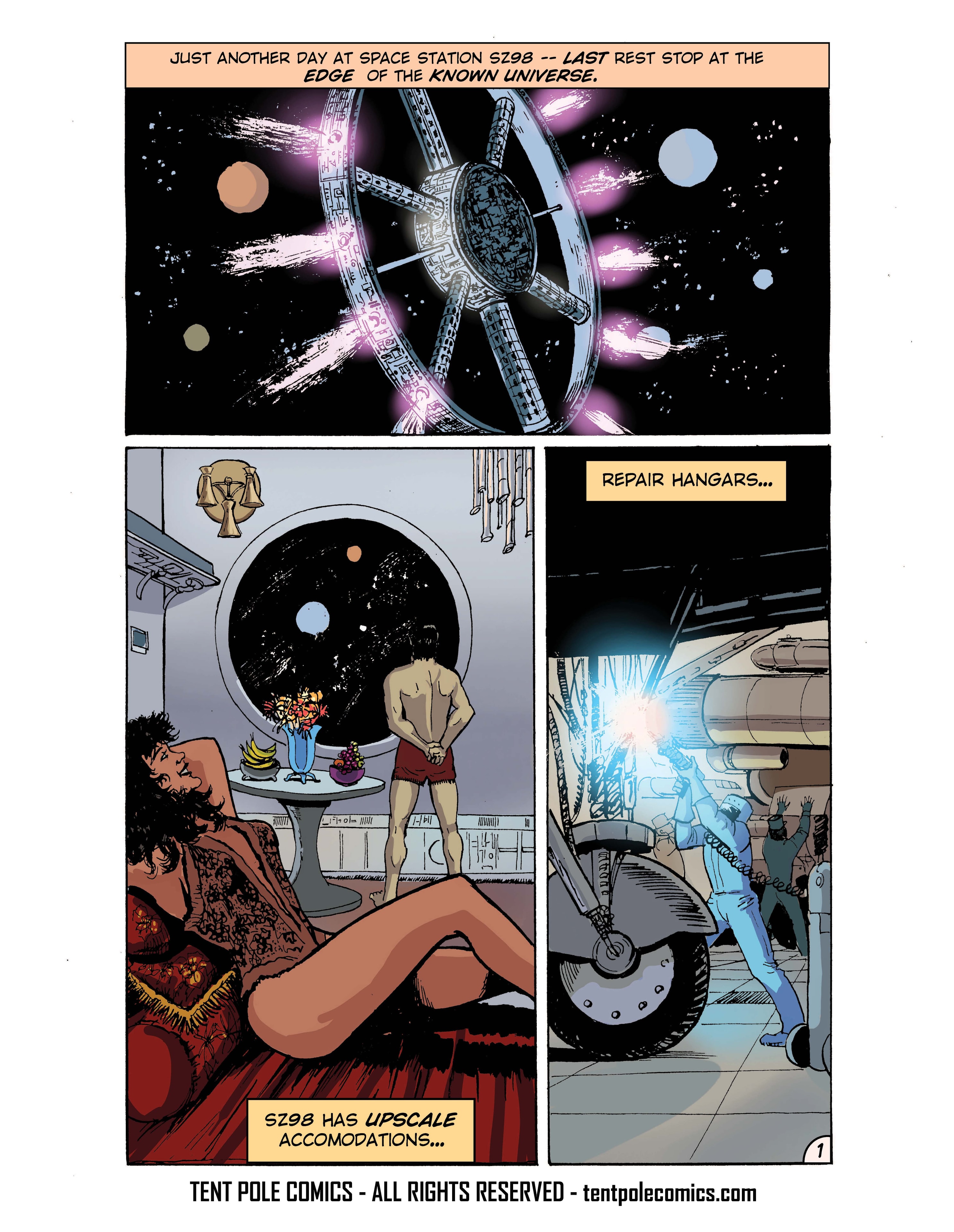 Star Zata Page 1 interior art